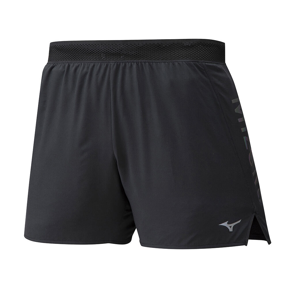 Pantaloncini Mizuno Running Aero 4.5 Uomo - Nere - 28963-JTLR